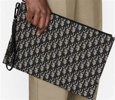 dior clutch men